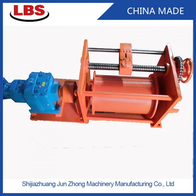 construction use 200m rope capacity electric winch and hoist with automatic brake